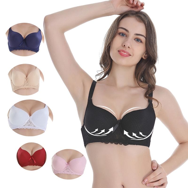 Sexy Bras For Womens Seamless Underwear With Pads Plus Size BCDE Cup Bralette Push Up Brassiere Vest Wireless BH Lingerie