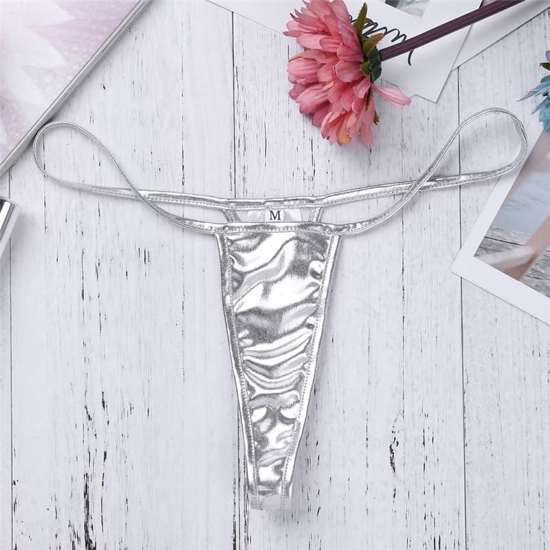 Exotic Sexy Women Lingerie Panty Micro G-string Tangas Multi-Color Large Size Bikini Leather Briefs 3XL Underwear T-back Thong