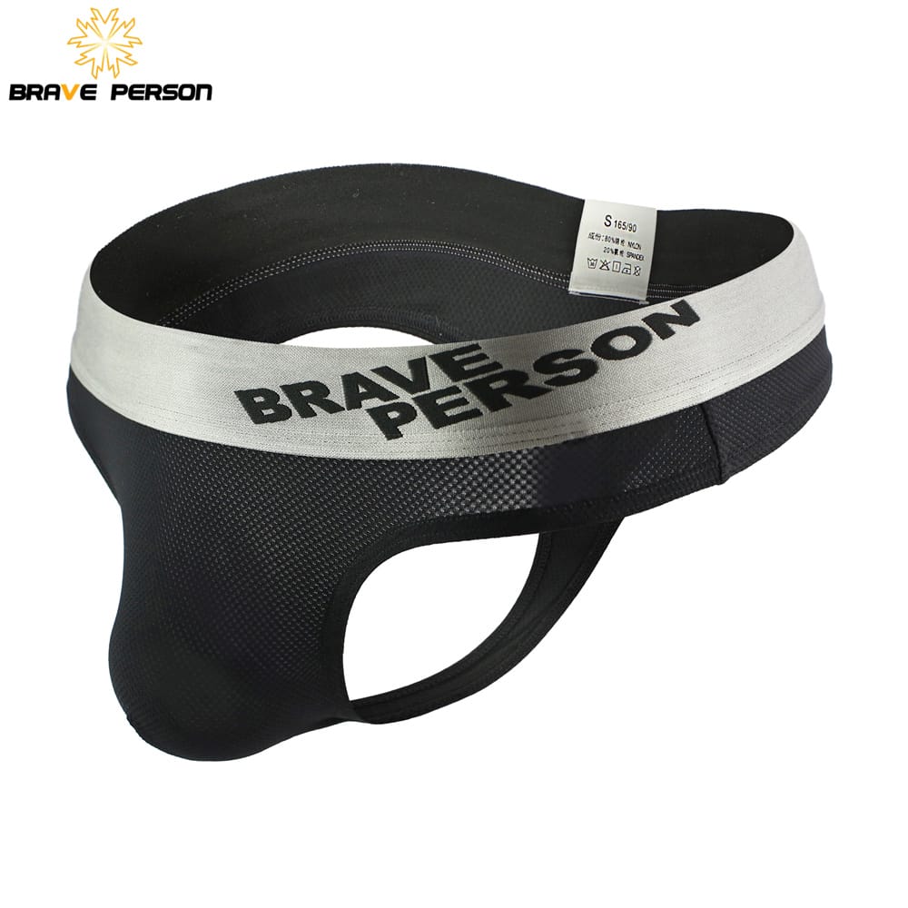 Brave Person New Arrival Men's Thongs G Strings Sexy Men Underwear Thong Underpants Man Bikini Briefs Jockstrap