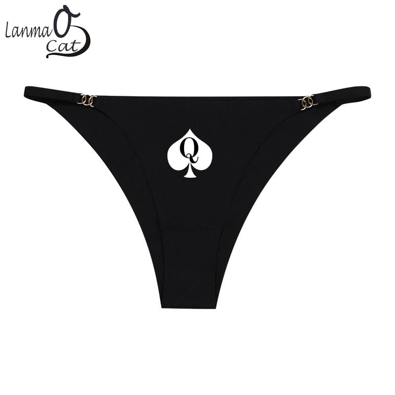 Women's Metal Briefs Pants Panties Q Shape Lingerie Seamless Panties For Women Knickers  Underwear Fitness Briefs