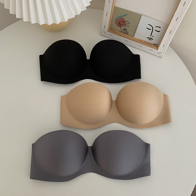 Seamless Bras For Women Underwear Sexy Strapless Bra Invisible Push Up Bras Solid Female Lingerie Without Straps Bralette 2022