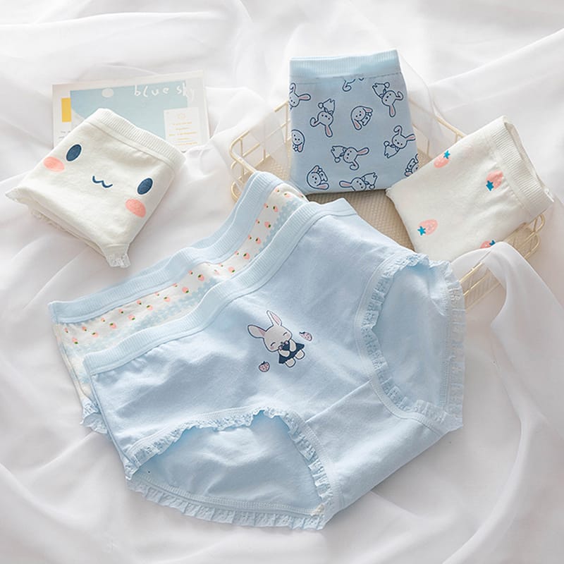 M-XL Cotton Panties Lovely Girl Lace Underpants Women's Traceless Comfort Briefs Women's Underwear Panty Sexy Lingerie