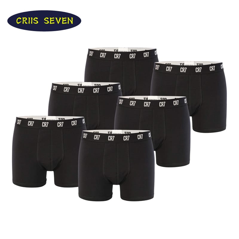 8 pcs/ lot Men's Boxer Shorts CR7 Men Underwear Cotton Boxers Sexy  Underpants Men Brand  Male Panties Cristiano Ronaldo
