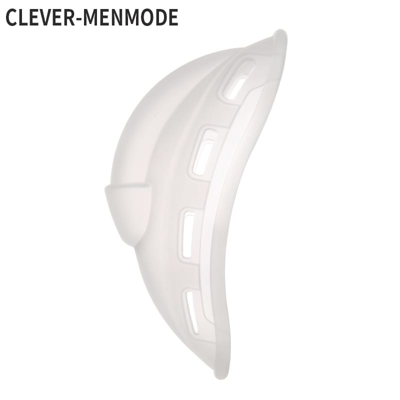 CLEVER-MENMODE Mens Enlarge Penis Pouch TPR Pad Protection Push Up Cup Swimwear Boxer Shorts Sexy Underwear Removable Enhance