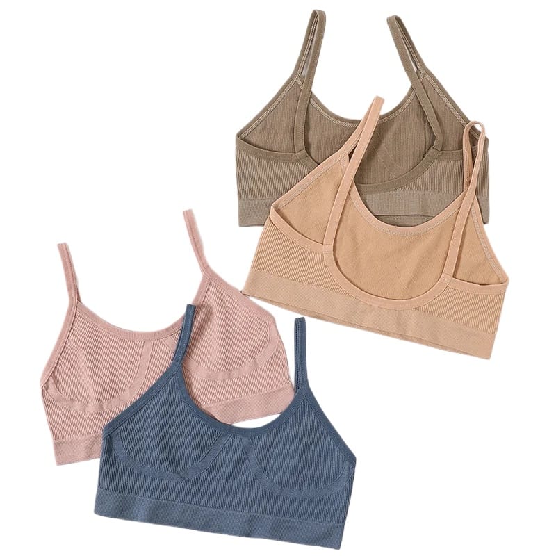 Women Seamless Bra Tops Tube Top Low Back Bra Wrap Top Underwear Sexy Lingerie Backless Comfort Wrapped Chest Bandeau Bras