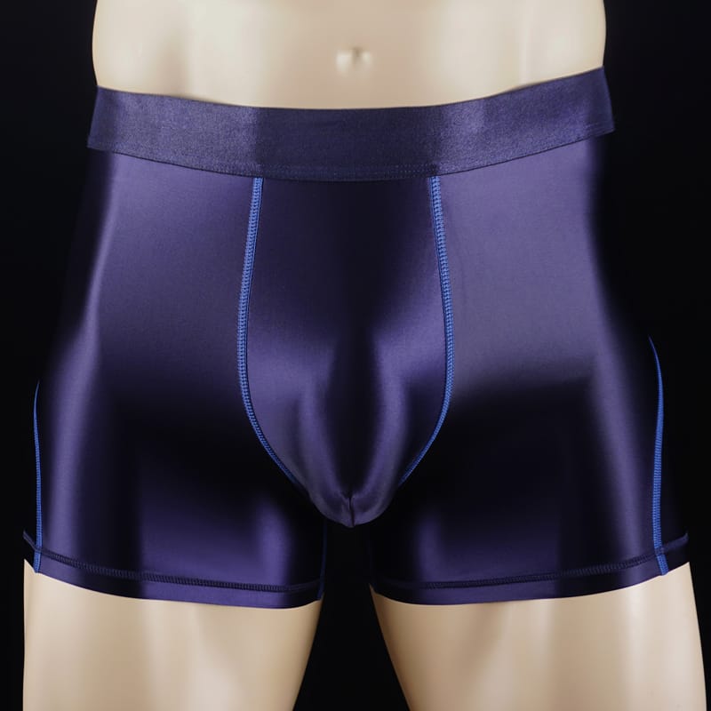 satin Sexy Men gloss boxers pack shinny briefs mens shorts underwear Swimming trunks