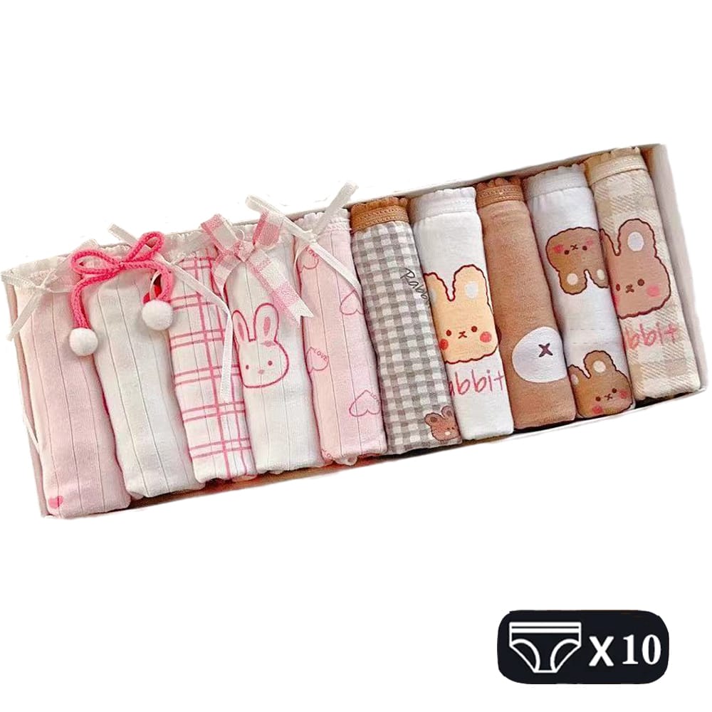 New Cotton Panties Girls' Briefs Cute Underwear Women Female M-2XL Soft Underpants Ladies Pink Pantys Sexy Lingerie Thongs