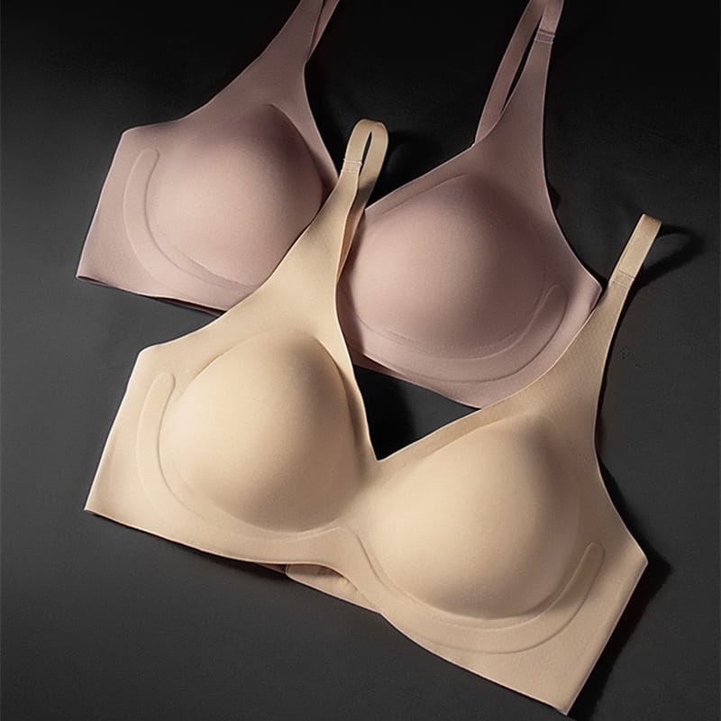 Expanded Seamless Underwear Without Rims Sexy High-quality Gathered Adjustable Breast-feeding Comfortable Women's Bra