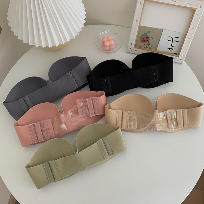 Women sexy Strapless Bra Push Up Padded bras Female Underwear Seamless Invisible Bralette Without Straps Ladies Lingerie bras