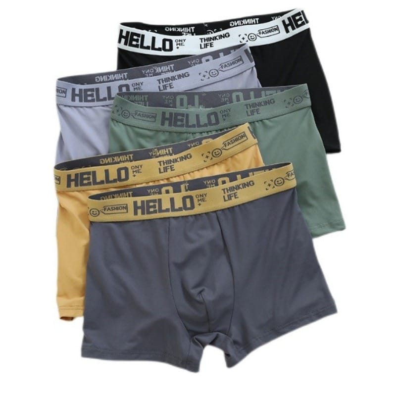 6Pcs Mens Underwear Male Boxers Sexy Underpants Comfortable Breathable Fashion Boys Panties Underwear Boxershorts Men