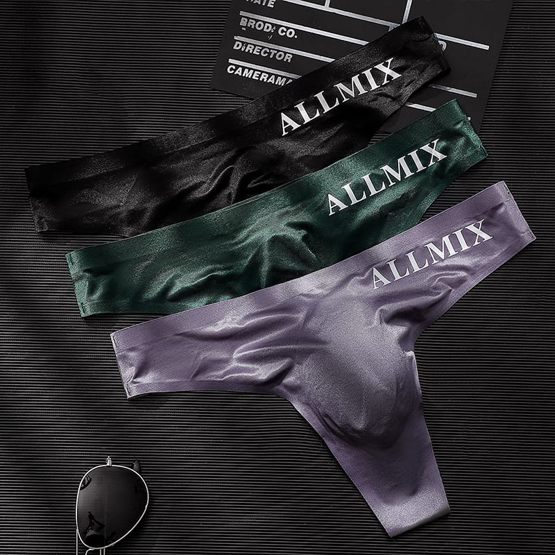 Sexy Tanga Hombre Underwear Sissy Panties Shorts Thong G-String Men Sexy Briefs Erotic Letter Thin Lingerie Fitness Male Thongs