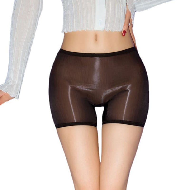 Sexy Glossy Panties Transparent Underwear Through Sheer Underpants Female Underwear Unisex Undershorts Sexy Panties Briefs