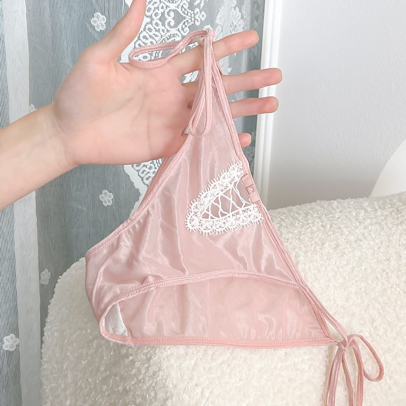1pcs Lingerie For Ladies Sexy Strap Panties Girls Pink Underpants Women's Thong Female Underwear Briefs Lady Hot Panty 2024new