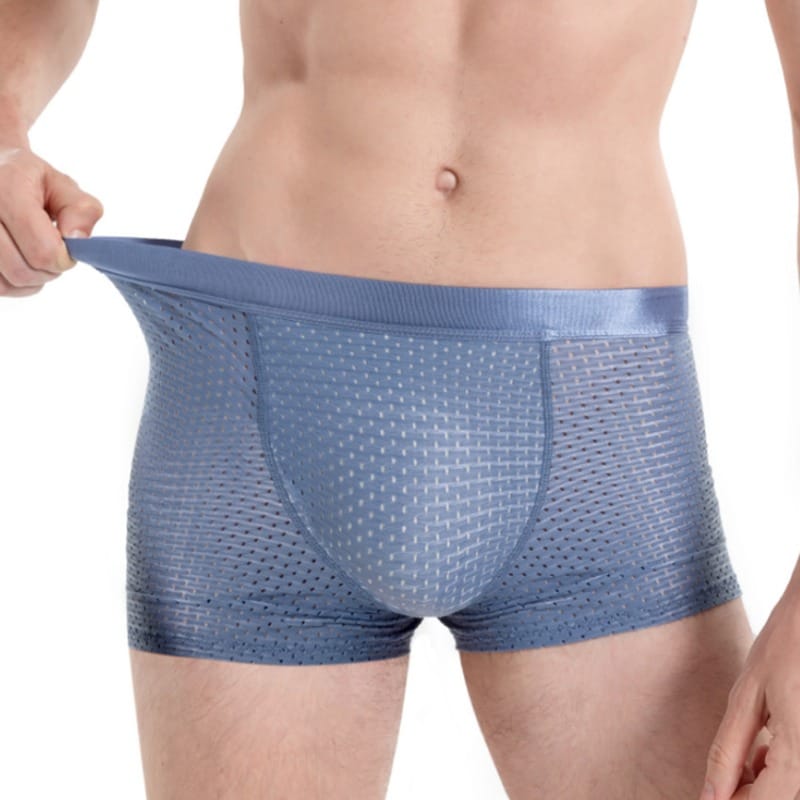 Men's Panties Men Underwear Boxershorts Men Boxer Ropa Interior Hombre Calzoncillos Breathable Hombre Bamboo Hole Large Size