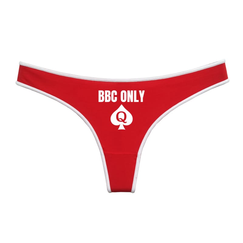 BBC ONLY Spades Sexy Red Cotton Underwear Womens Cute Thong Female Lingerie Soft Seamless Invisible Breathable Sport Underpant