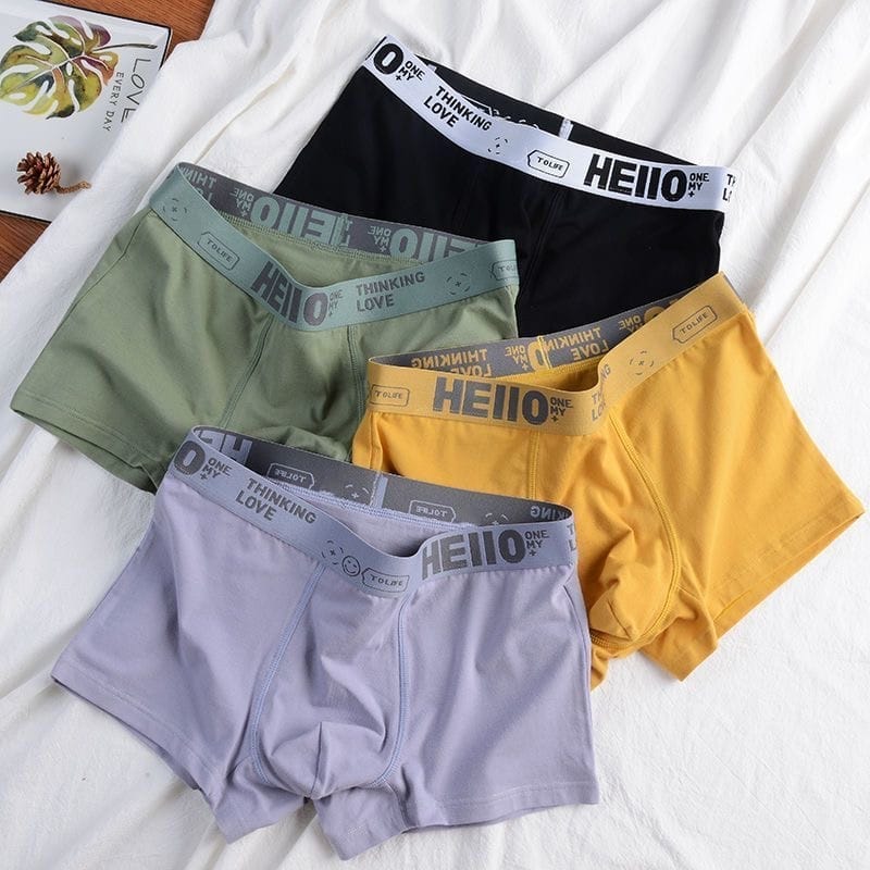 BoxerShorts Cotton Men Underwear For Men Boxers Breathable Male Underpants Sexy Calzoncillos Para Hombres Shorts Plue Size
