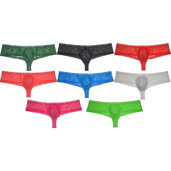 Explore Men's Bikini Boxers Soft See-Through Cheeky Undies Brazilian Cut  Comfort Meets Style Elevate Your Underwear Game