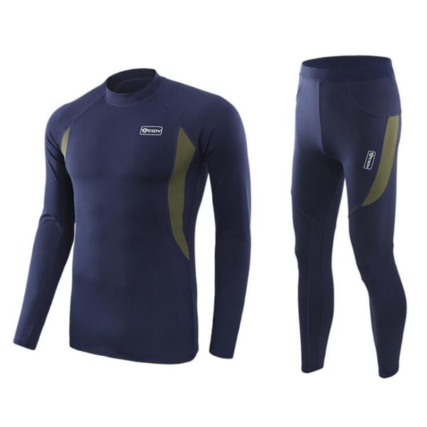 2023 Men's winter Polartec warm underwear set military army cycle for quick dry heat Johns thermal underwear long johns