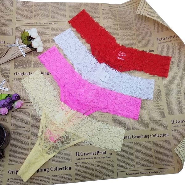 XL-4XL big size lace Cotton Women bikini Sexy Thong G-string Underwear Panties Briefs Ladies T-back intimatewear 1pcs zx104 hsh