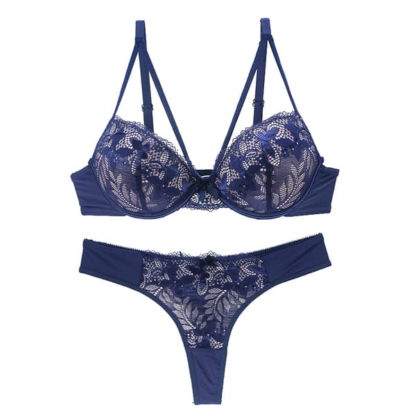 DaiNaFang Brand 2022 New BCDE Cup Underwear For Women Sexy Push Up Bra & Brief Panty Fashion Ladies Female Plus Size Lingerie
