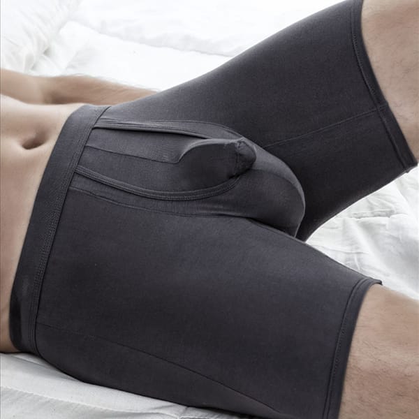 110kg large size boxers, penile pocket underwear, running shorts, men's underwear