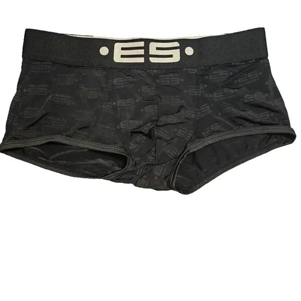 Mens fashion minimalist underwear low waist fashion boxer shorts.