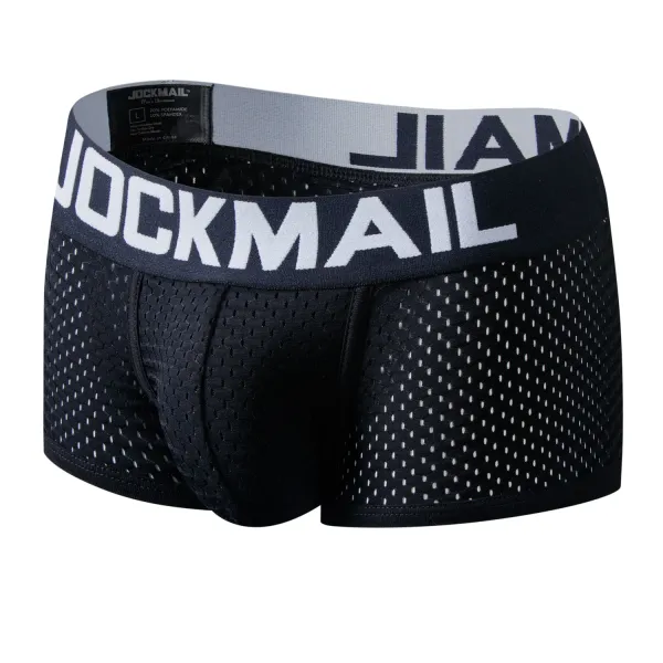 Jockmail Mens Boxer Sexy Underwear Boxershorts Cotton Soft Underpants Male Panties Pouch Shorts Under Wear Pants Short Trunks