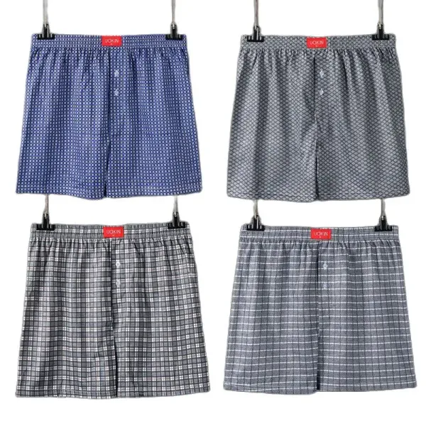 Man's Underwear Loose Boxer for Man Beach Underpants Home Men's Boxers Large Size Men's Boxers Cool Shorts Summer Men's Panties