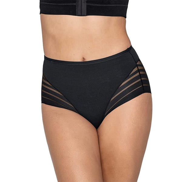 Mid Waist Briefs Women Seamless Panties Butt Lifter Mesh High Elastic Tummy Control Shapewear Ice Silk Underwear Sexy Lingerie