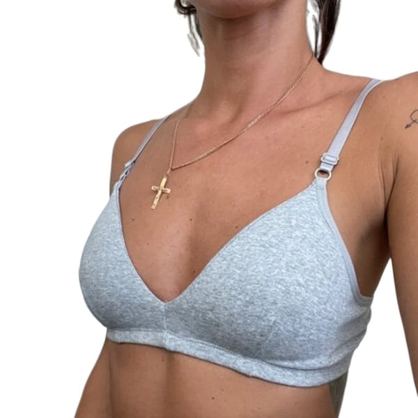 Cotton Seamless Bras For Women Push Up Bra Tops Non-Wire Brassiere Sexy Lingerie Comfort Bra V Neck Solid Color Underwear