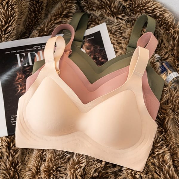 Seamless Bra Comfort Women Padded Bras Top Wireless Underwear Soft Sexy Bralette Support Thin Intimates GIrls Lingerie