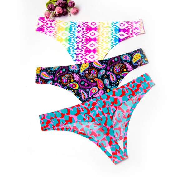 XXL big size Leopard Women Sexy Seamless Women Underwear Thongs G-string Panties Briefs lingerie Ladies T-back