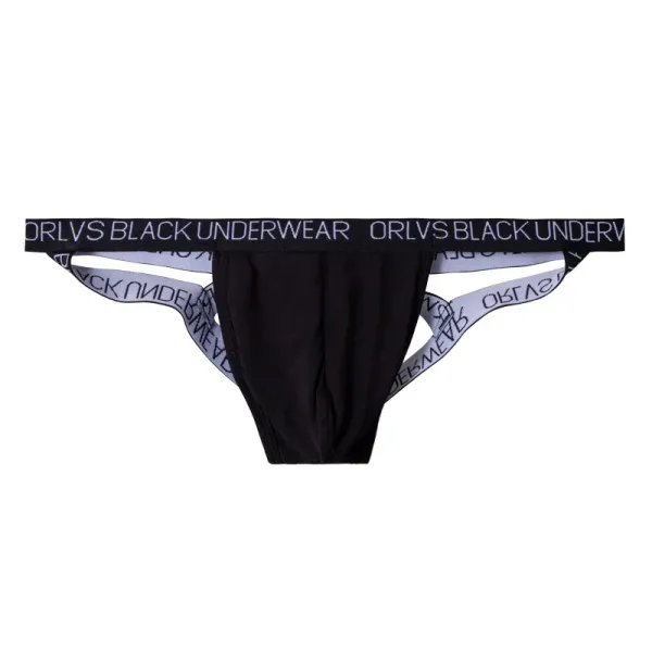 ORLVS men's underwear low waist solid color modal comfortable breathable thong OR6104