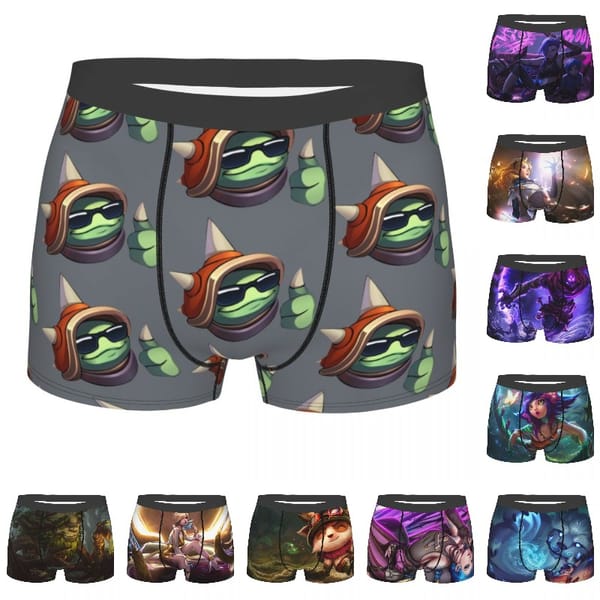 Legend Video Games Leagues Rammus Ok Boxer Shorts Men 3D Print Male Breathbale Underwear Panties Briefs