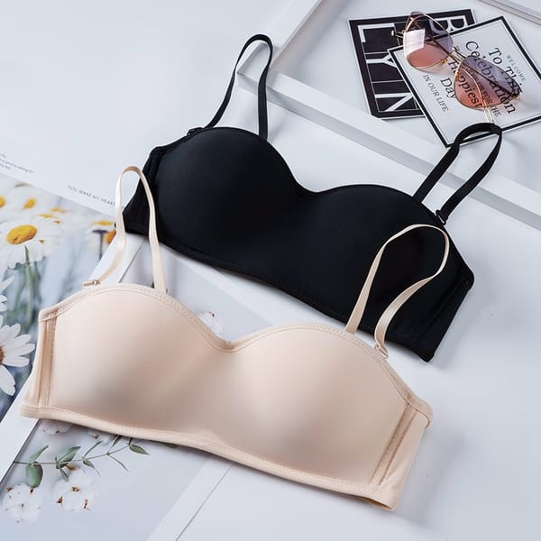 Women Invisible Bra Strapless Bralette 1/2 Cup Women's Underwear Sexy Lingerie Female Seamless Push Up Party Wedding Bras