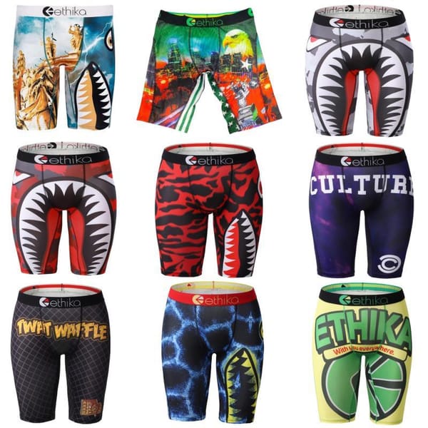 men's underwear boxer fashion print men's panties underwear men's panties boxer shorts shorts pants plus size breathable men's