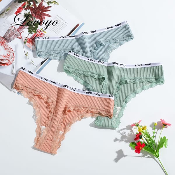 G-string Panties Cotton Women's Underwear Sexy Panties Female Underpants Thong Solid Color Pantys Lingerie M-XL Design thongs