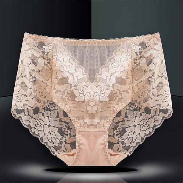 Women Lace Floral Panties Brief L XL XXL XXXL XXXXL Plus Size Female Underwear Sexy Lingerie Breathable Flower Oversize Panties