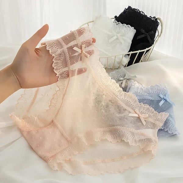 Women's Underwear Panty Sexy Lace Girls Hollow Out Comfort Briefs Low Waist Seamless Underpants Female Lingerie Трусы Женские 속옷