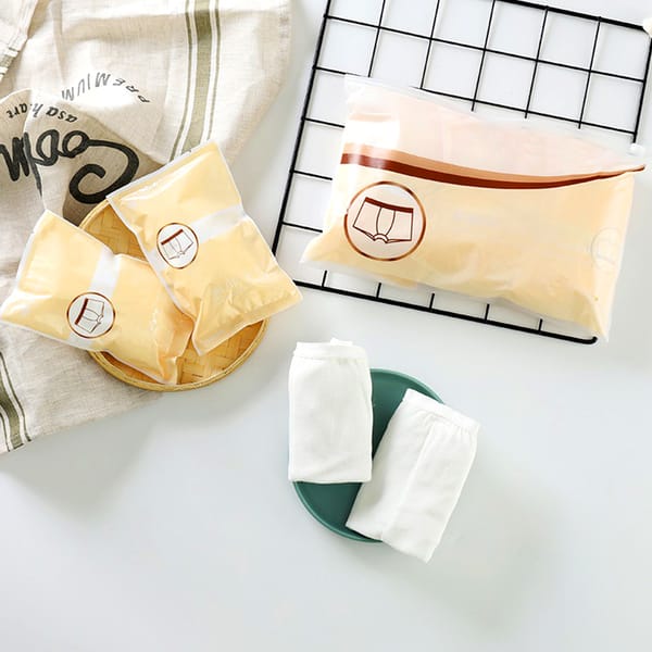 5Pcs/Lot Disposable Men's Boxers Panties Portable White Cotton Breathable Boxer Shorts Underwear Travel Underpants Lingerie