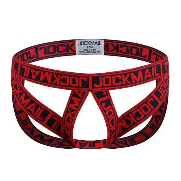 JOCKMAIL Men Jockstrap Thongs Gay Underwear Jock Strap Men Sexy Thong  G String  Lingerie Bulge Pouch Underwear Men Cockstraps